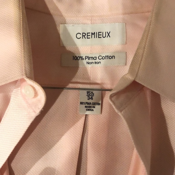 Cremieux light pink button down - Picture 3 of 3